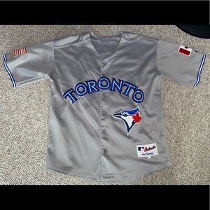 Size small, Jose Bautista baseball jersey.